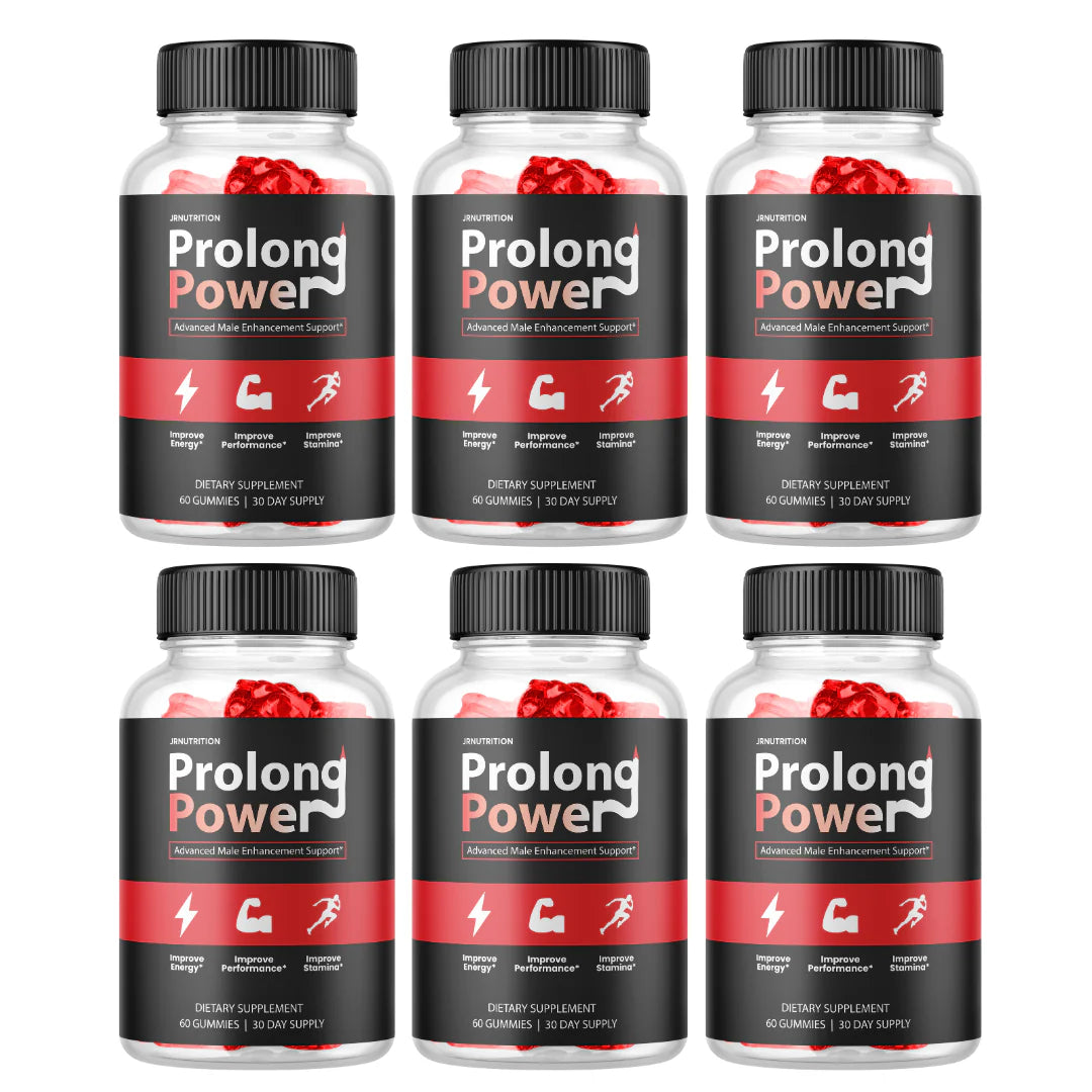 Male Supplement Gummies 6 Bottles V1618
