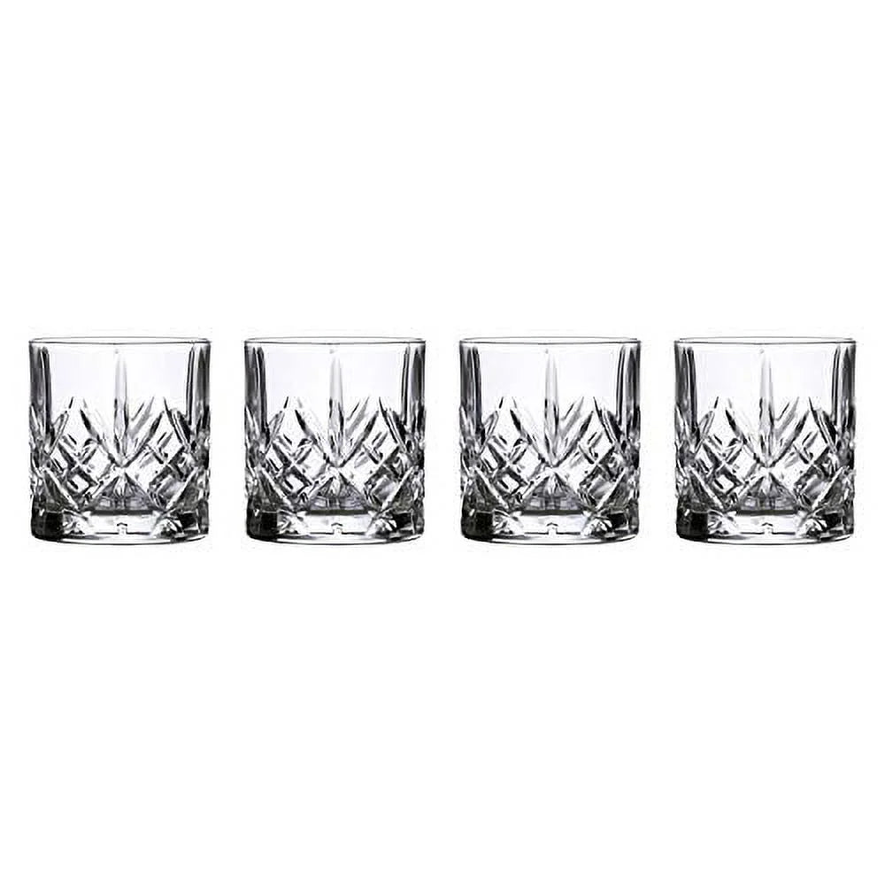 Clear Crystalline Tumbler Set of 4 R371