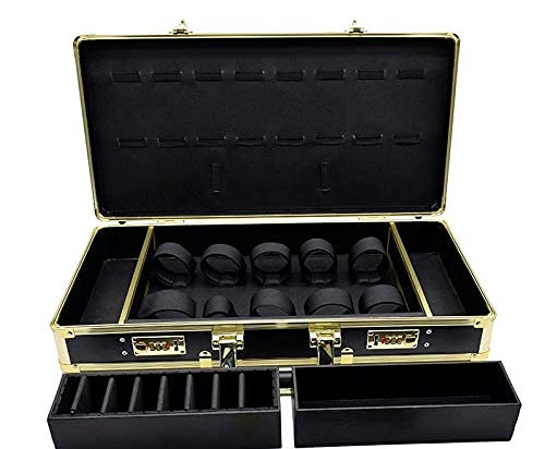 Matte Black Barber Case with Organizing Compartments N802