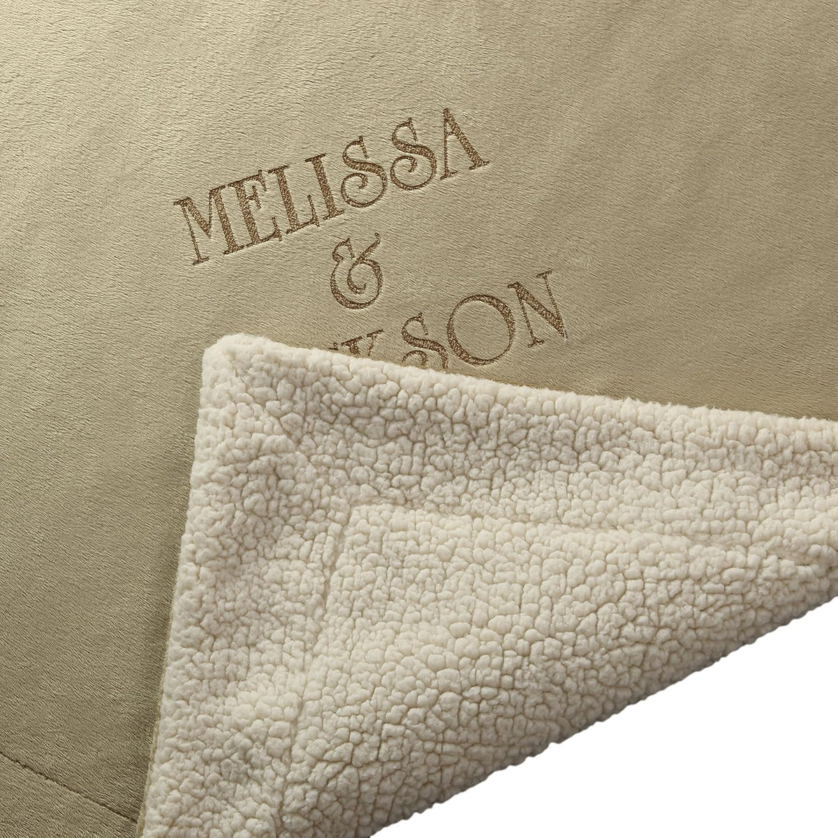 Hearts Wedding Couple Gifts Blanket I6773