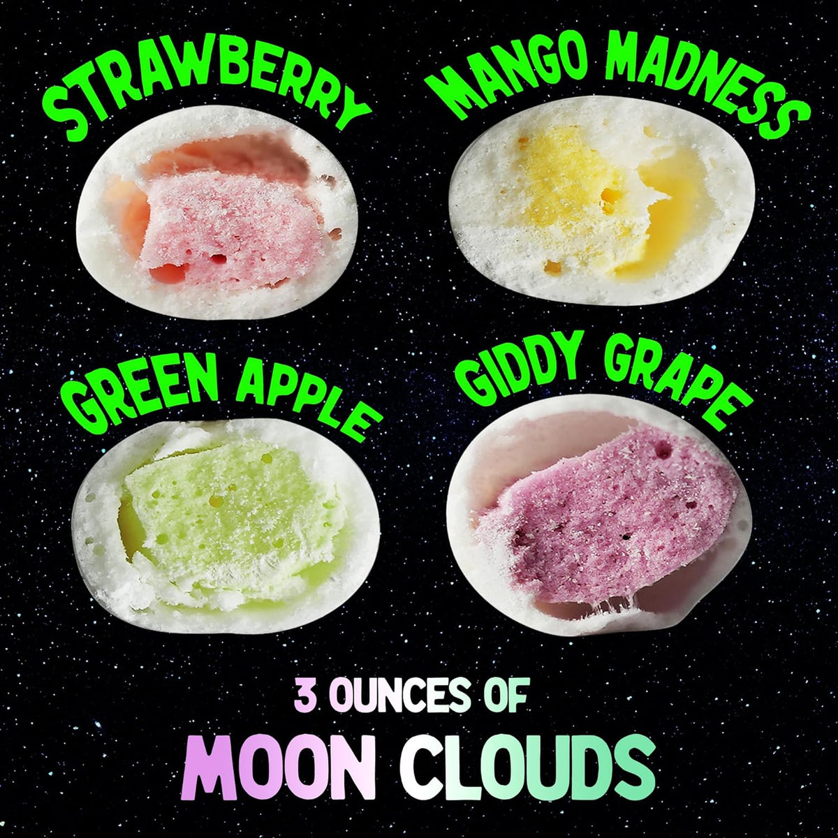 Freeze Dried Candy Variety Pack with 4 Kinds R93704