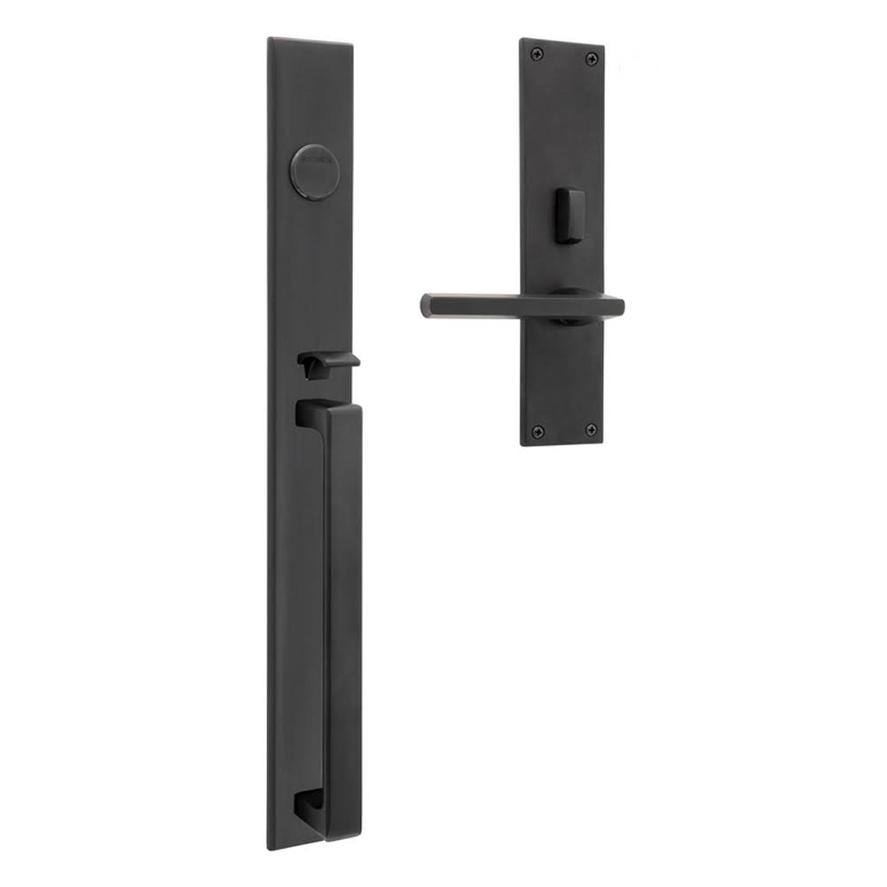 Right Handed Full Plate Non-Turning Two-Sided Dummy Mortise, Size: 2, Bronze G663976