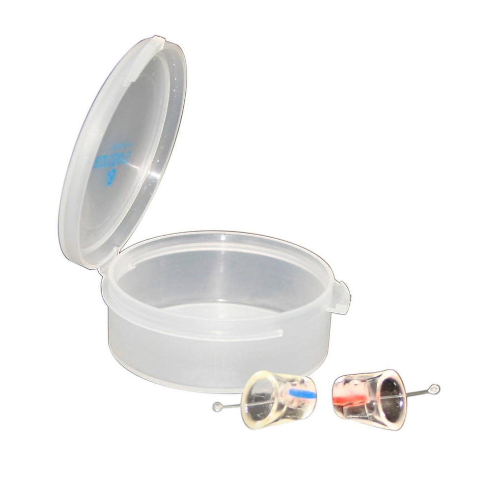 Green Musicians Ear Plugs with Carrying Case Y90200