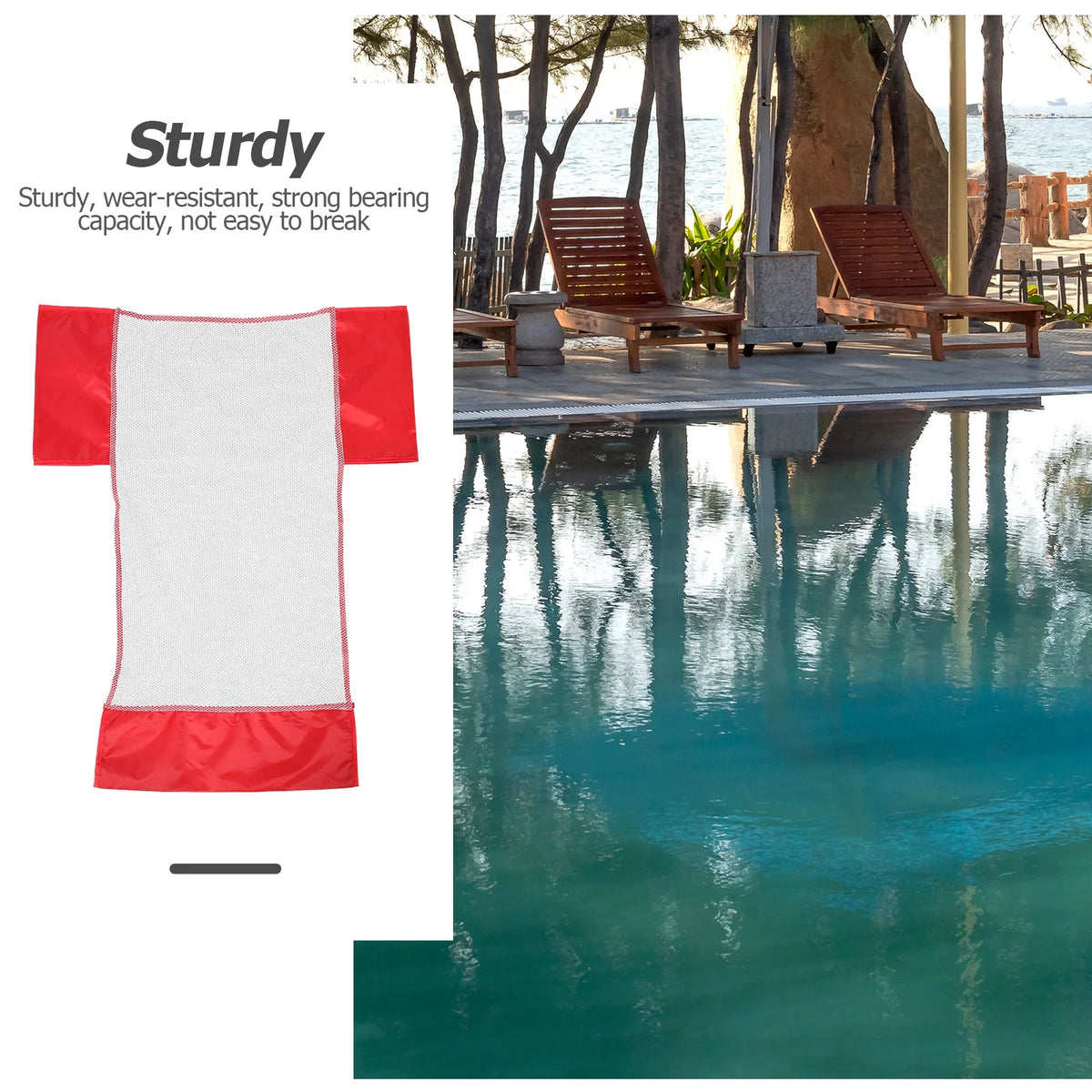 Swimming Pool Mesh Chair Net Bag Accessory G133429