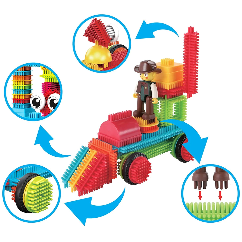 116Pcs Hedge Hog Building Blocks Set with Figure Characters Q7724