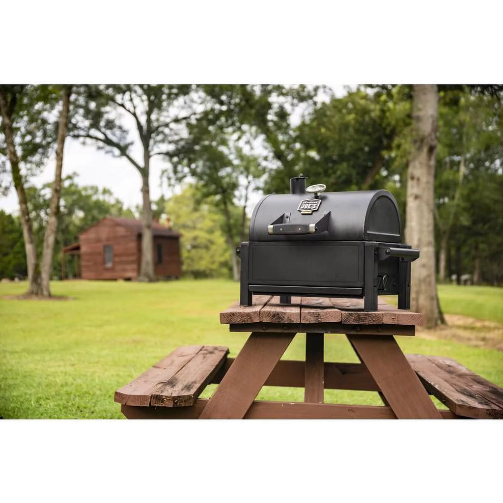 Portable Tabletop Steel Charcoal Grill Q96731