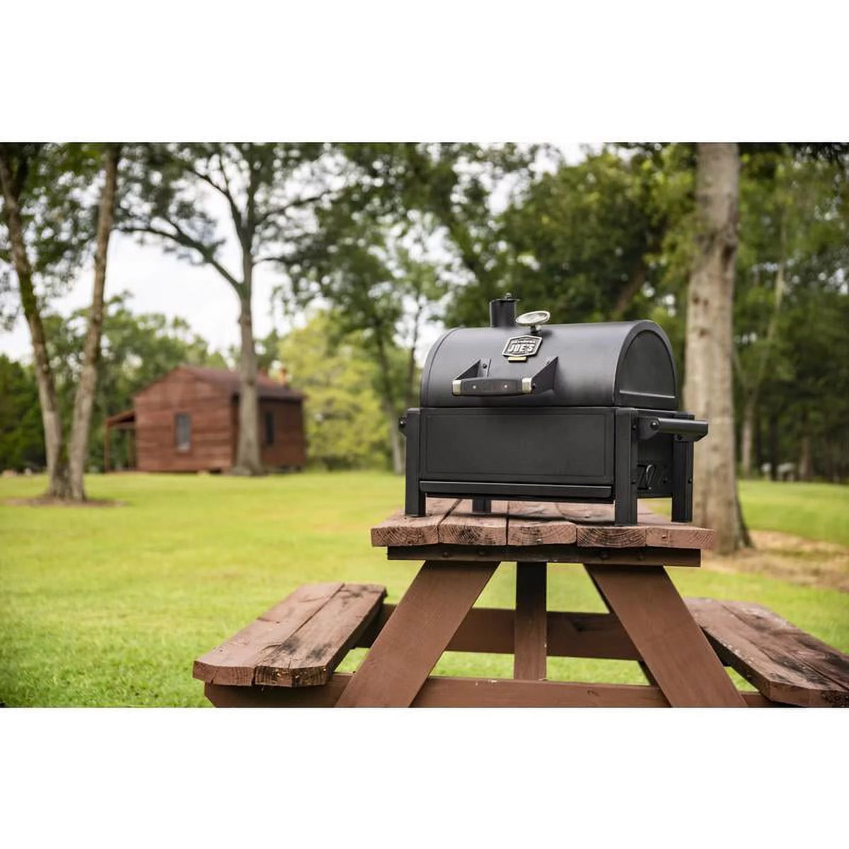 Portable Tabletop Steel Charcoal Grill Q96731