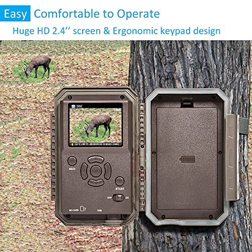 48MP 1296p Night Vision Waterproof Trail Camera H31123