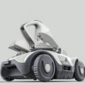 Cordless Robotic Pool Cleaner with Batteries and Charger Cable Q44163