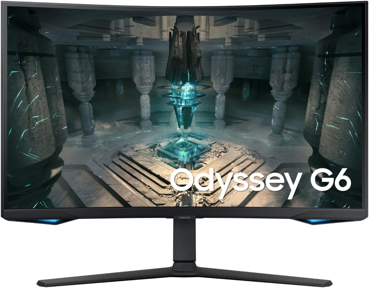 32" Curved QHD Gaming Monitor, 240Hz, 1ms, Black W36625