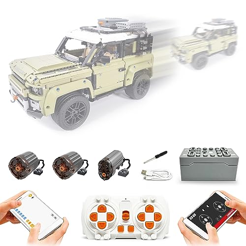 Remote Control and Motor Upgrade Kit for Lego Technic Car C4157
