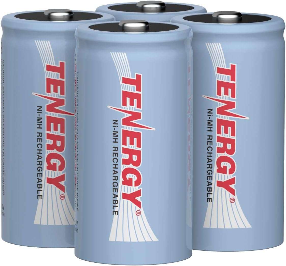C Size 1.2V 5000mAh NiMH Rechargeable Battery 48 Pack Q970