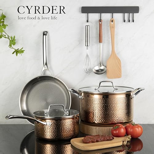 5 Piece Heavy Duty Stainless Steel Cookware Set T19036