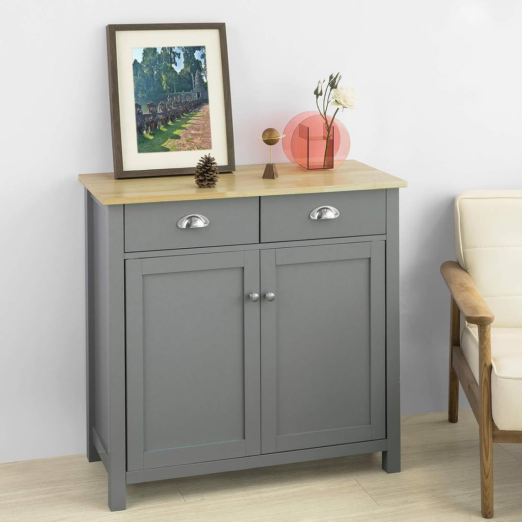 Grey Storage Cabinet Sideboard T48240