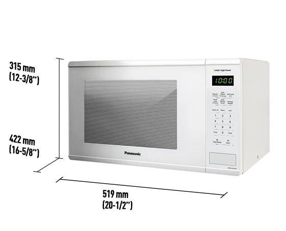 1.3 cuft 1100W Mid-Size Microwave Oven R6622