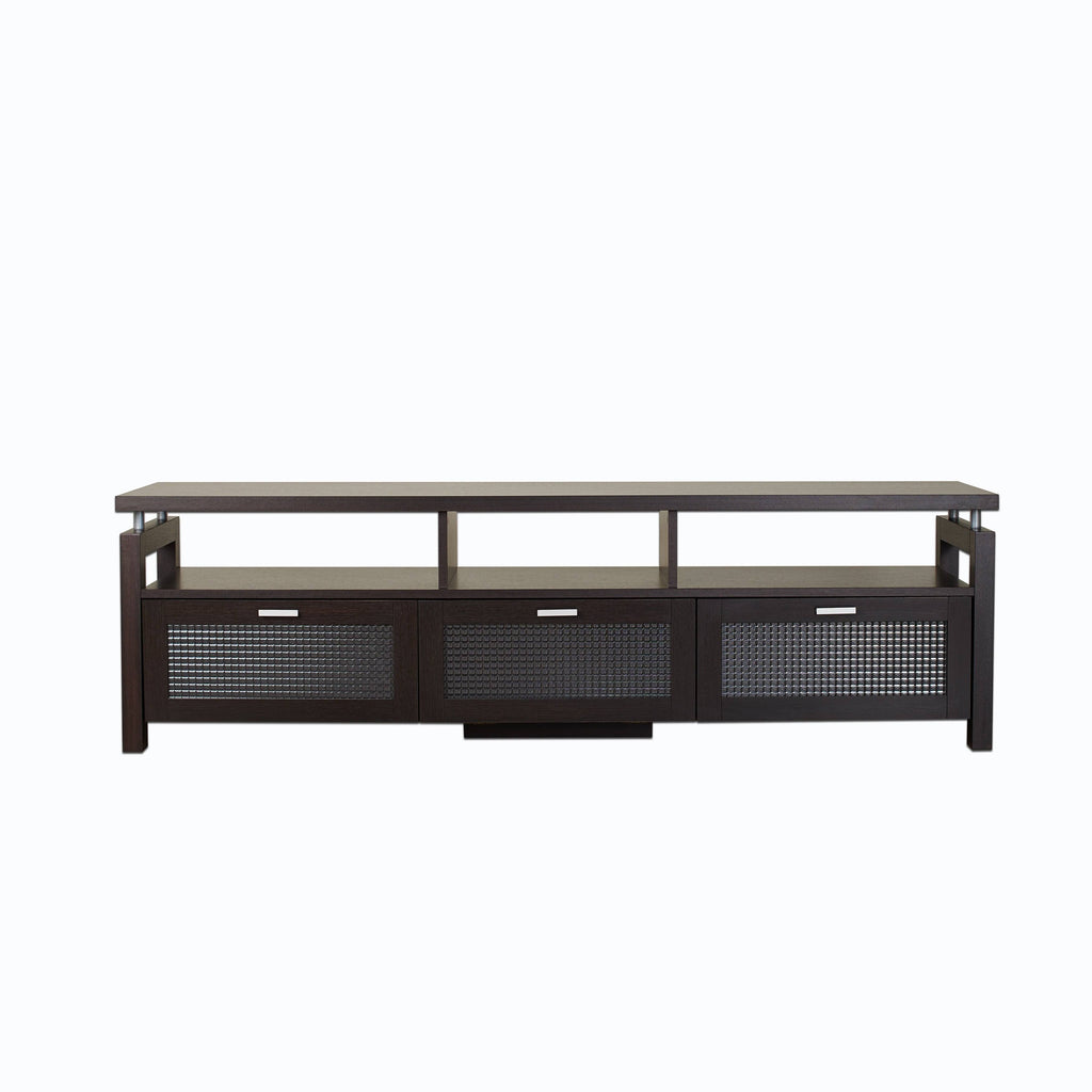 Espresso Wood TV Console S957160