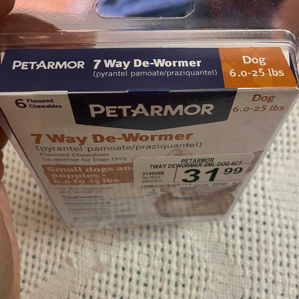 7 Way De Wormer Dogs V70975