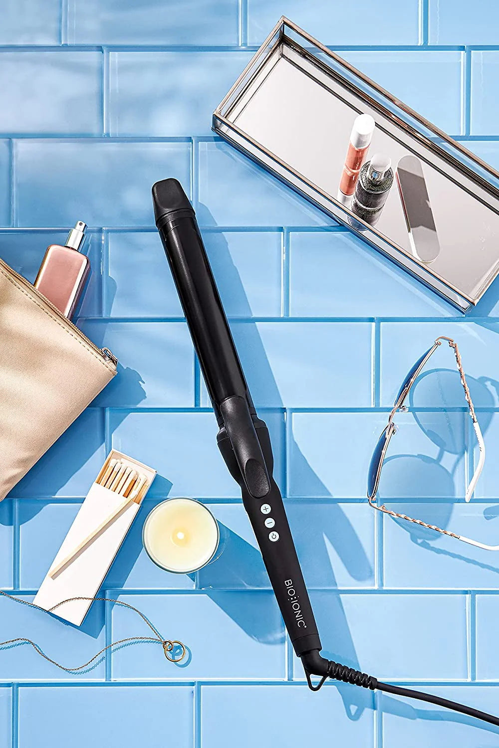 Long Barrel Curling Iron B8913