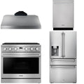 36 Gas Range, Range Hood, Refrigerator and Dishwasher Z1671