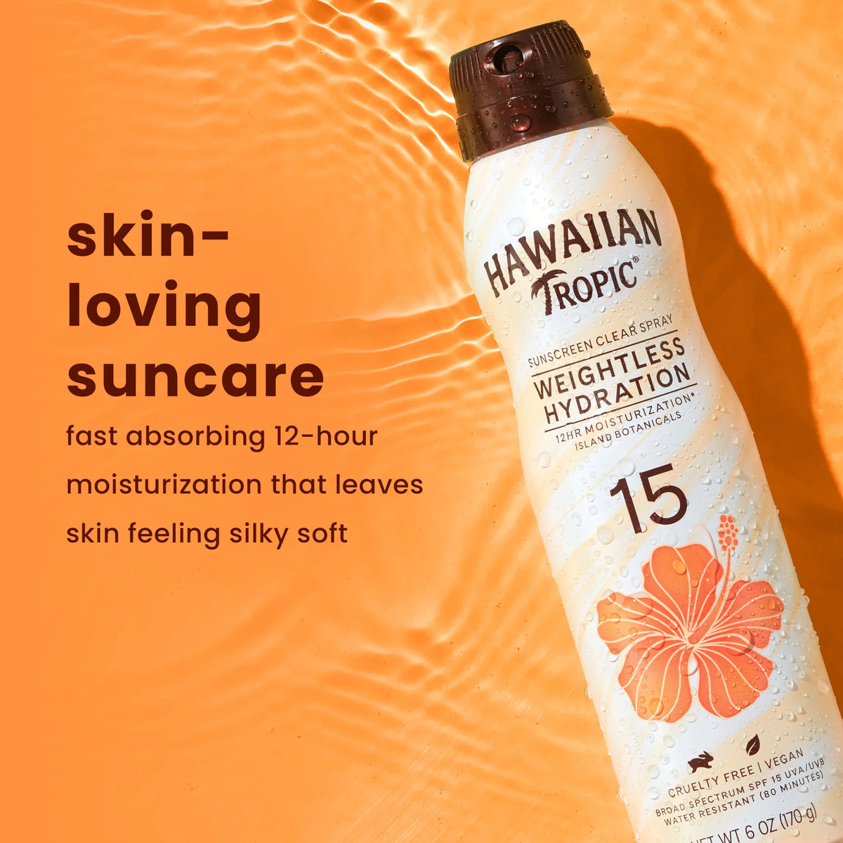 Clear Spray Sunscreen SPF 15, 6oz A458003