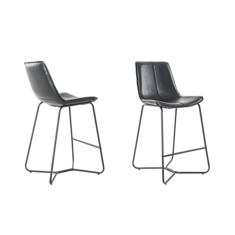 Tan 26-inch Bar Stool Set of 2 N698