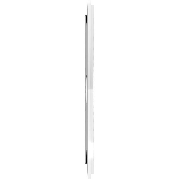 28 inchod x 5 inchid x 10 1/2 inchc x 1 inchp PVC Contemporary Ceiling Medallion, Two Piece R72380
