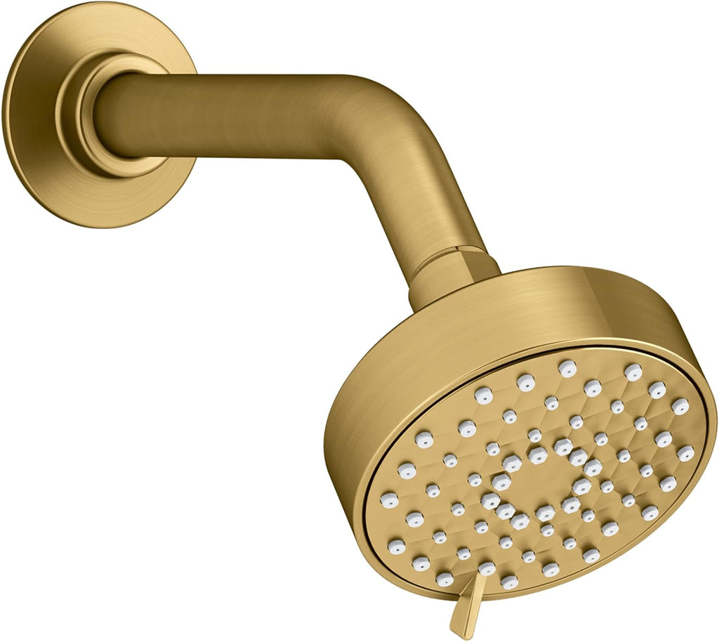 Vibrant Brushed Moderne Brass Pack of 2 Plumbing Fixtures T35629