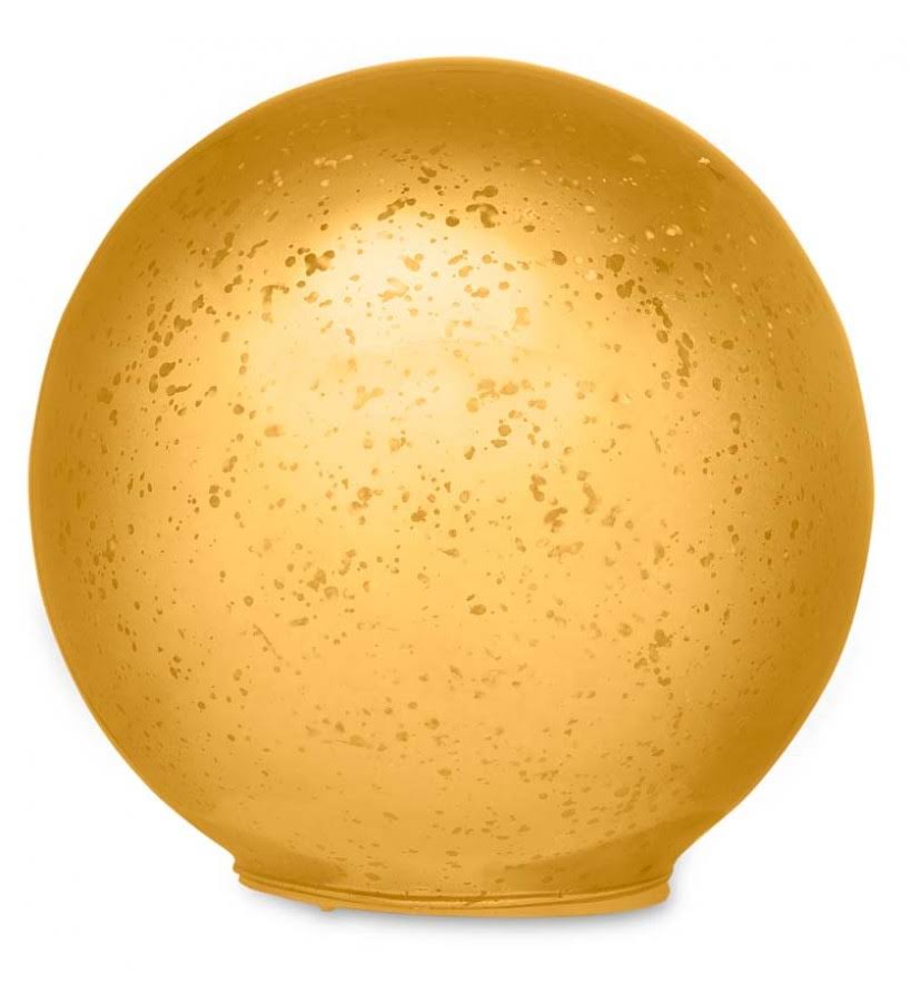 Gold Glass Ball Lights - 3 count N350433