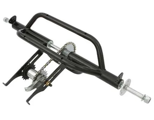 Black Trike Conversion Kit for 20 inch Bicycle with Two 20 inch Steel Wheel 36 Spoke A94489