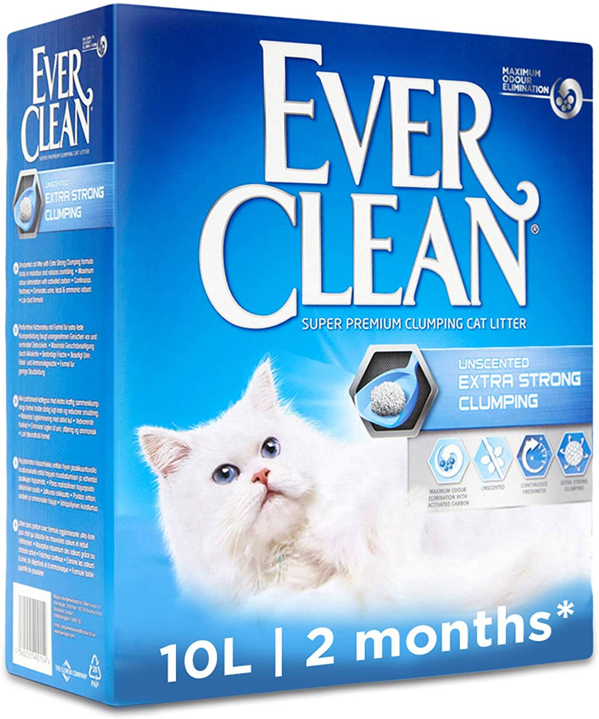 10 Litre Unscented Clumping Cat Litter I847435