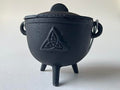 Cast Iron Cauldron with Lid and Handle L427123
