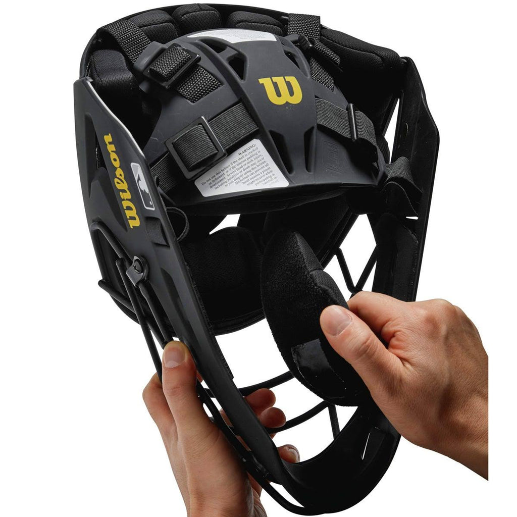 Black Umpire Helmet D2510