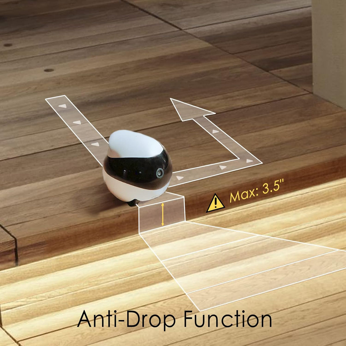 1080P HD Pet Camera Robot with Night Vision M98806