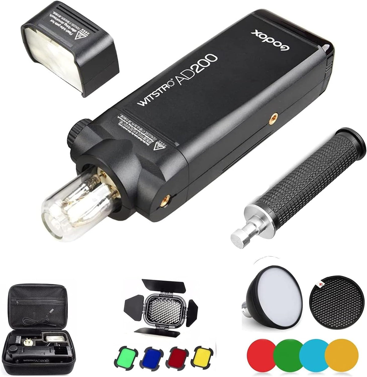 200Ws 2.4G TTL Cordless Monolight Flash Strobe V846656