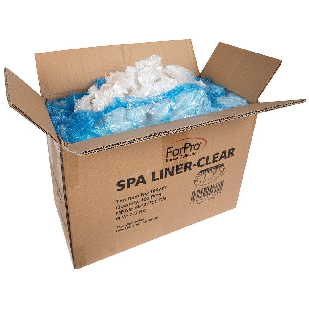 Disposable Pedicure Spa Liners, Clear S772313