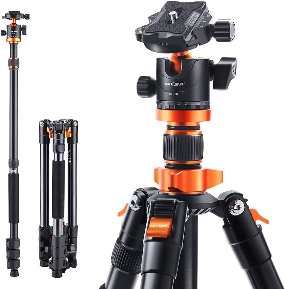 62 inch Aluminum DSLR Camera Tripod with Ball Head I226916