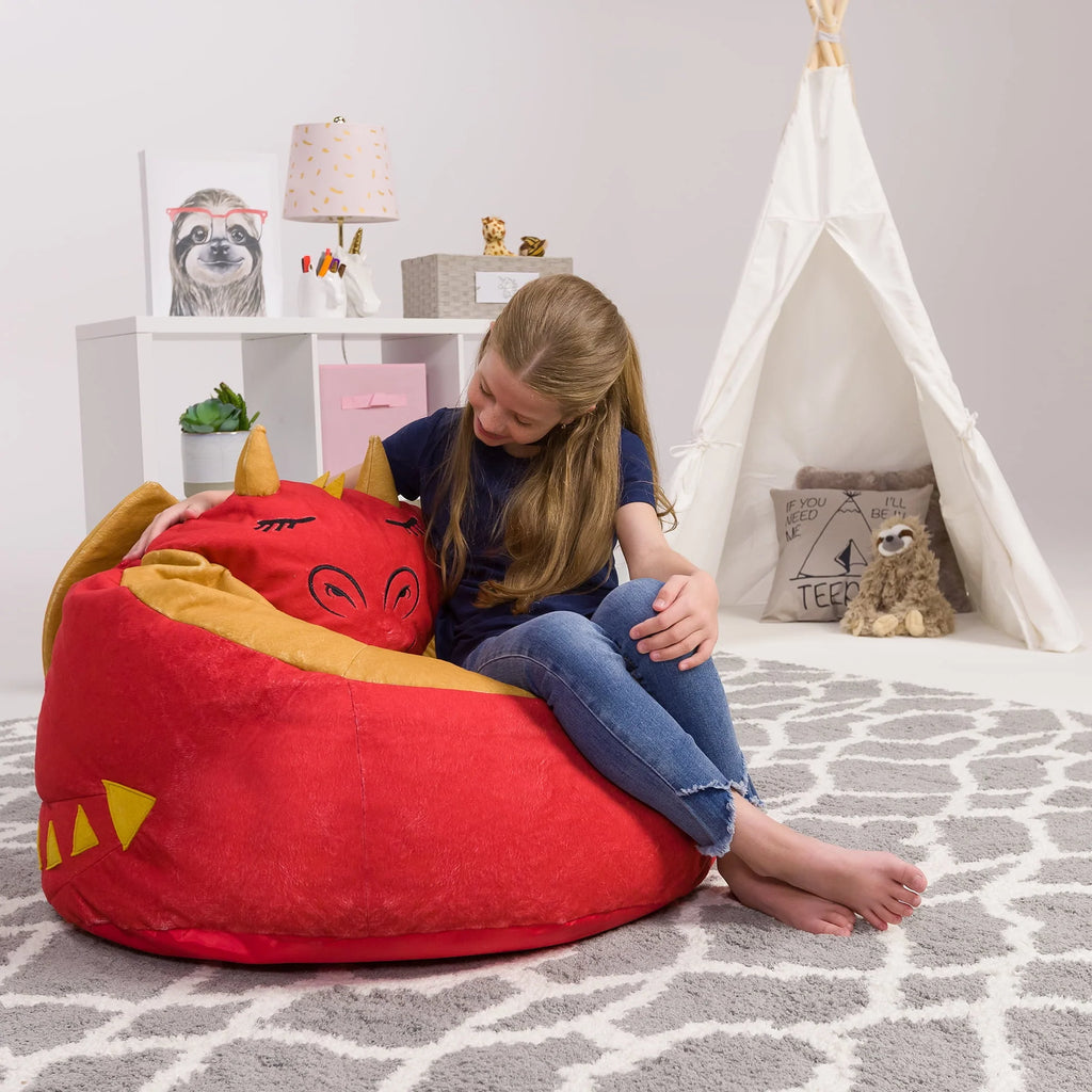 Bean Bag Chair Memory Foam Lounger with Soft Cover 2.5 ft T6062