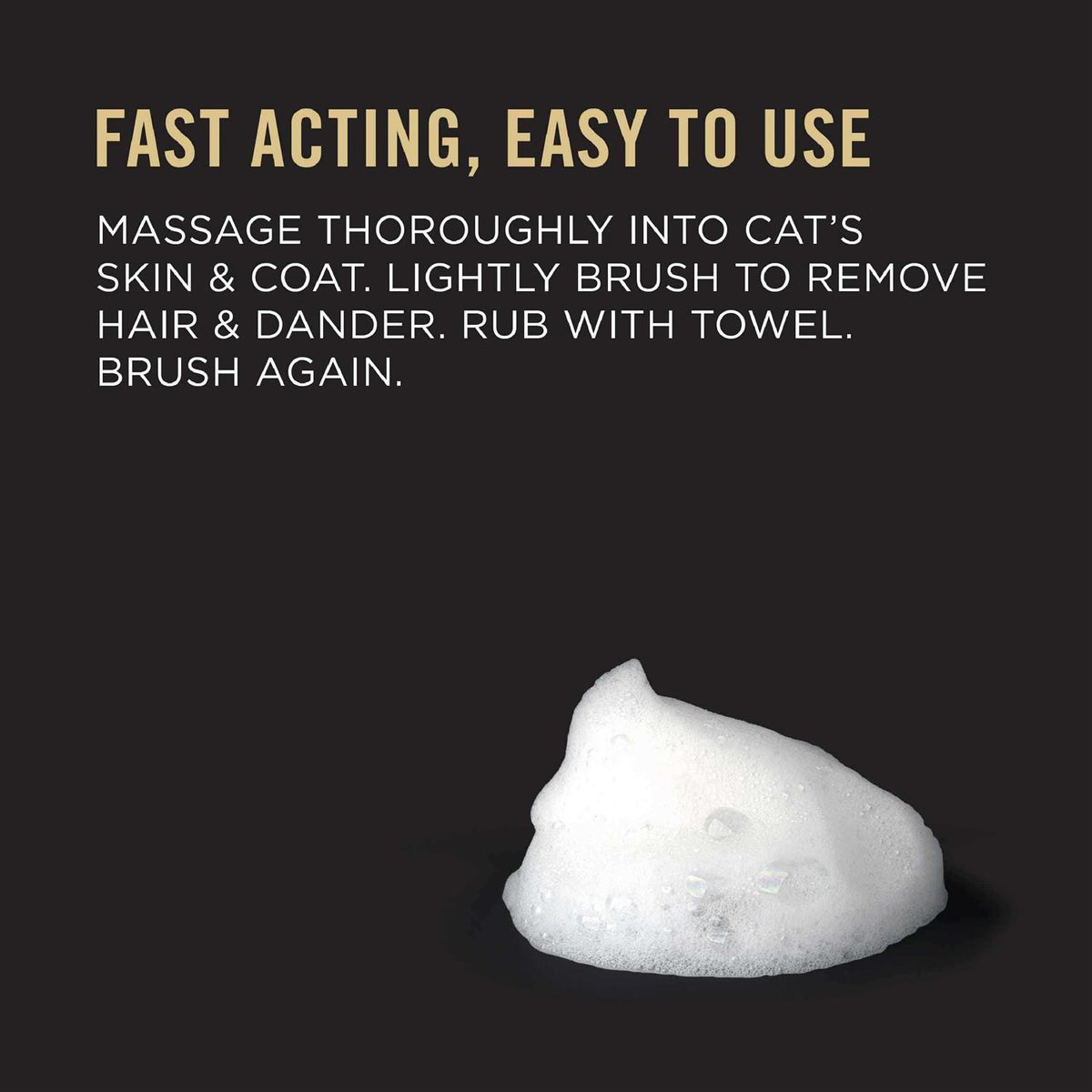 Rinse-Free Allergen Reducing Cat Shampoo I6834