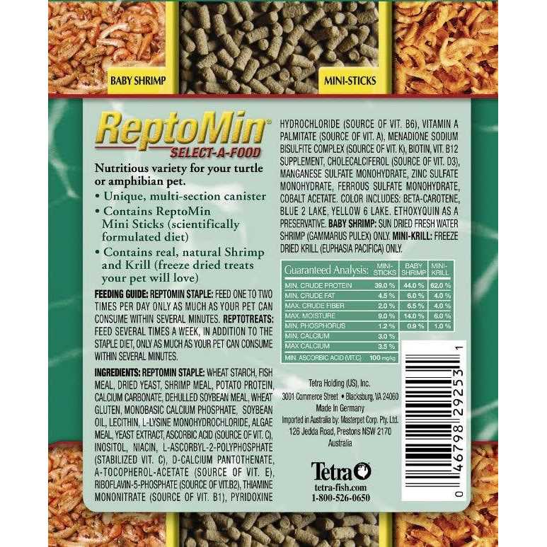 Tetra ReptoMin Select-A-Food X207863