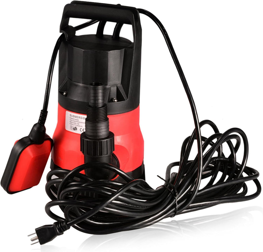 Submersible Clean/Dirty Water Pump with Automatic Float Switch, 0.5HP, Blue, Pack of 2 Y46167
