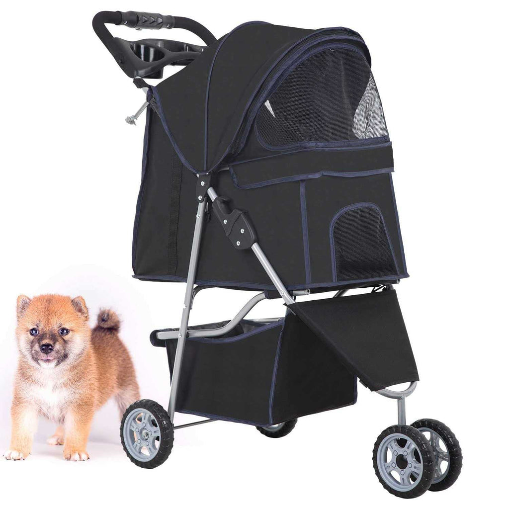 Pet Stroller Folding Carrier V1078