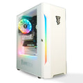 White AMD Ryzen 5 2600 NVIDIA RTX 3060 12GB 32GB DDR4 3200 RAM 1TB NVMe SSD Windows 11 Pro Gaming PC N49805