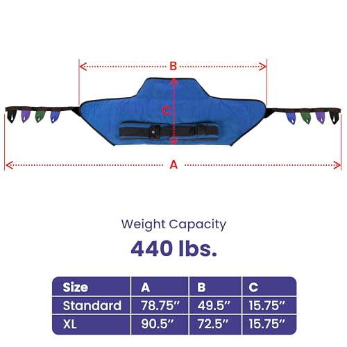 Standard Sit to Stand Lift Sling 44" W x 15" L U98667