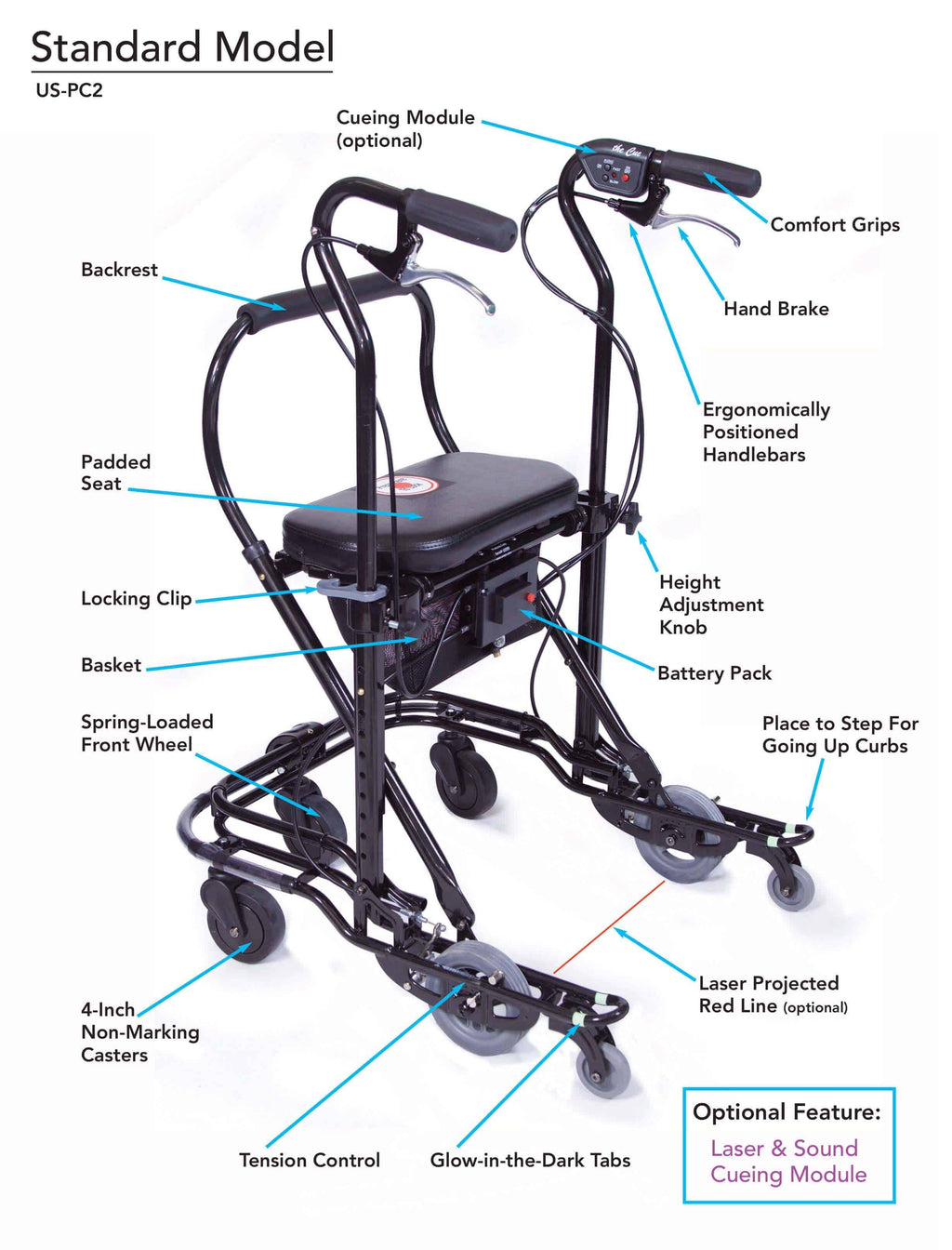 Tall Walking Stabilizer H8425