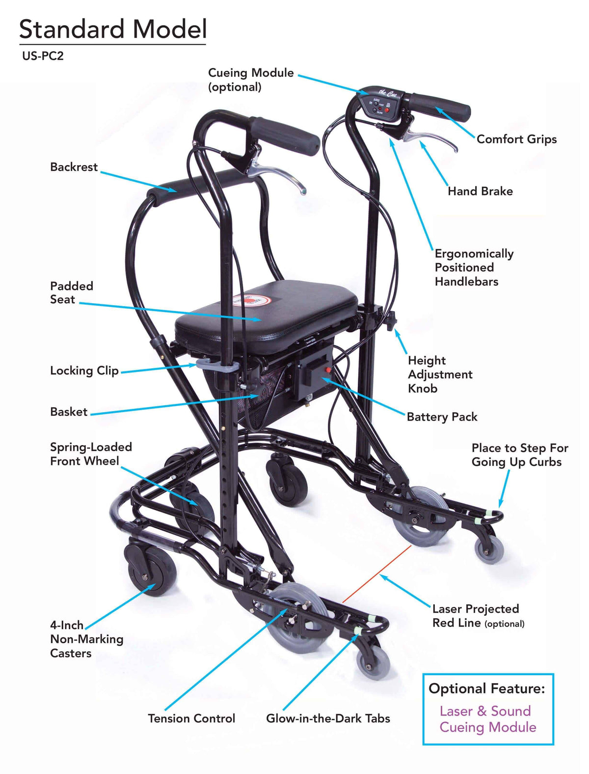 Tall Walking Stabilizer H8425