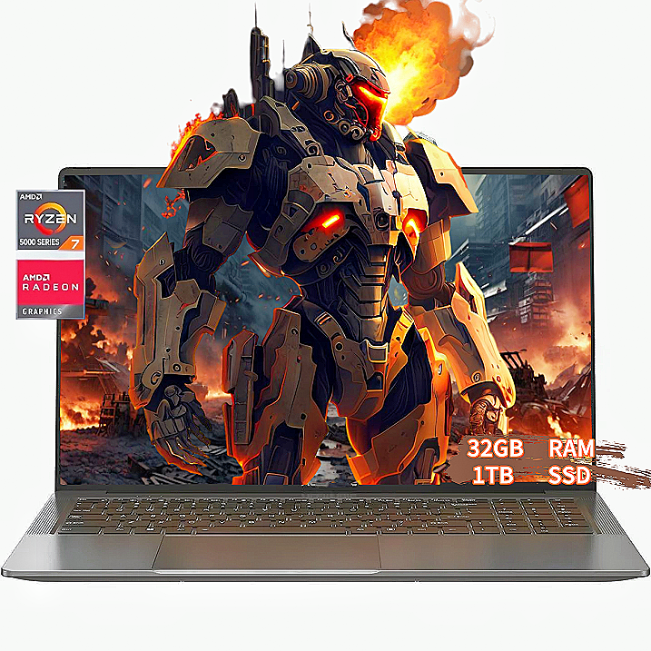 Graphite 15.6 FHD Gaming Laptop with 32GB RAM 1TB SSD T8728