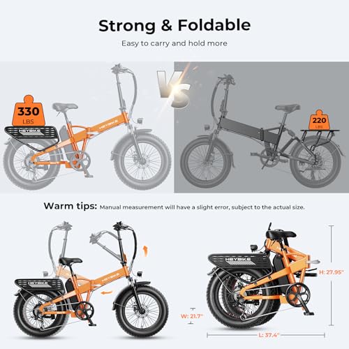 Foldable Fat Tire Electric Bike with 48V 12.5Ah Removable Battery G94383
