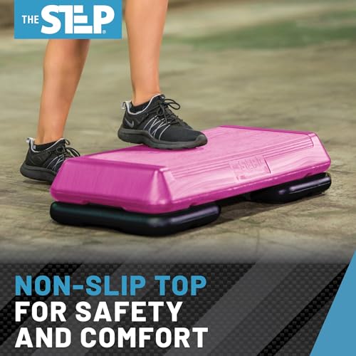 Exercise Step Platform with 2 Risers O469