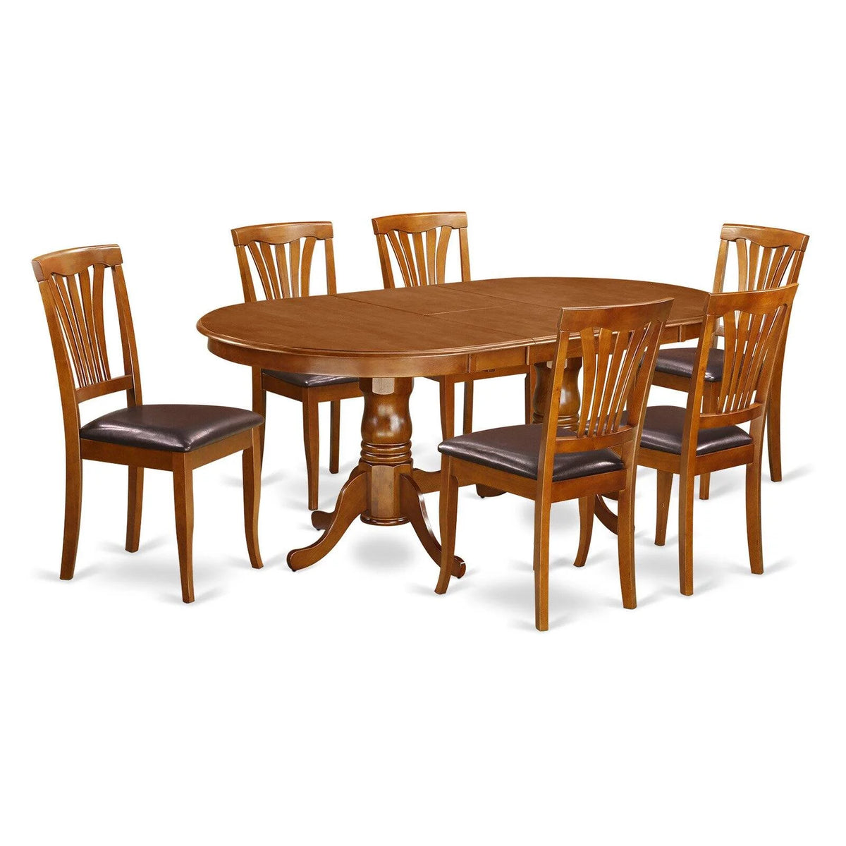 7 Piece Wood Dining Room Table Set M751119