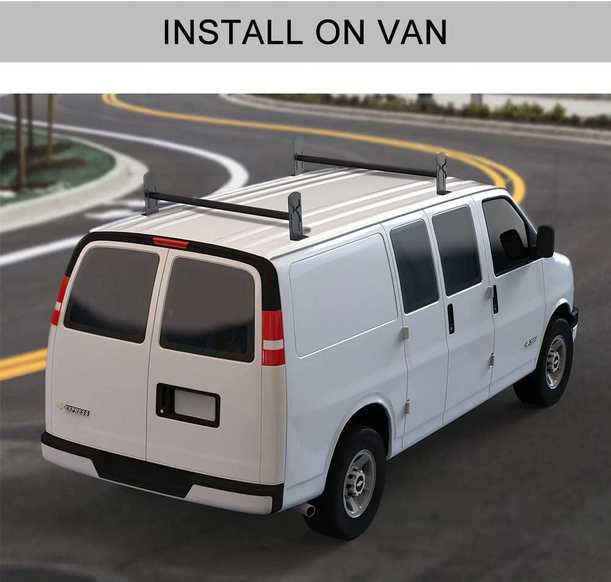 Adjustable Steel Camper Shell Roof Rack N839414